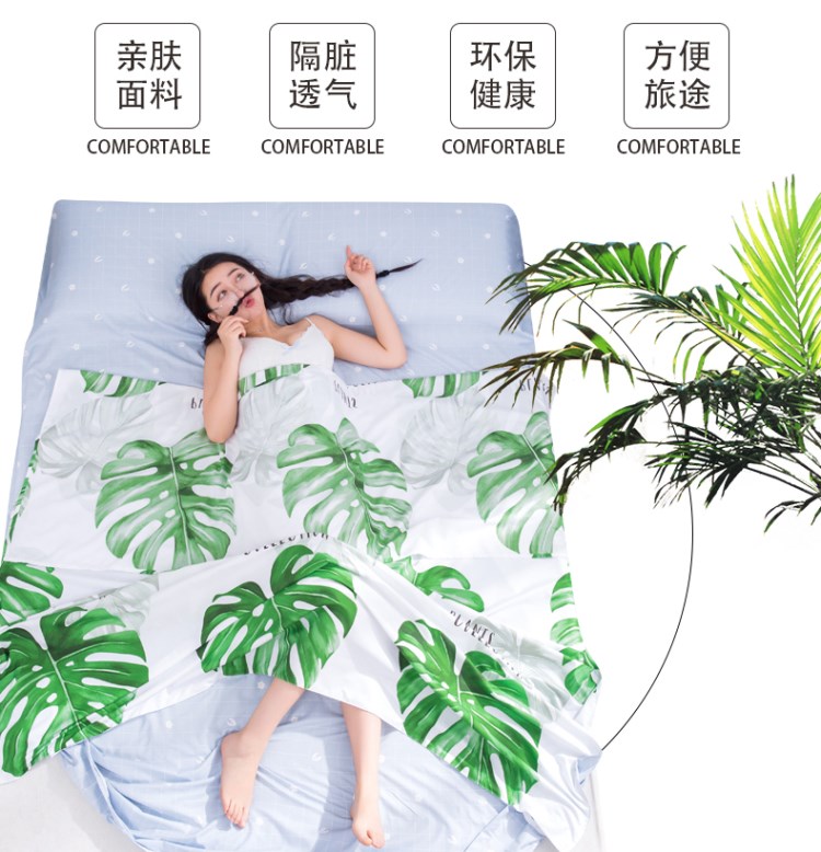 Khách sạn du lịch trên túi ngủ bẩn khách sạn di động trong nhà đôi chăn người lớn du lịch tấm du lịch người túi ngủ trẻ em