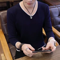 Áo len cổ lọ nam dáng dài tay mùa thu trẻ trung - Cardigan áo len cổ lọ cho nam