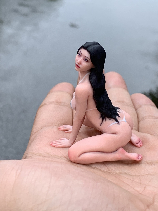 【Muse Quadrant】1/18 Scale 1/16 Beauty Art Statue Car Model Female Figure Model Hand-Made Sculpture