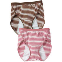 Japanese Physiological Pants Menstrual Pants Bottom Pants Fitted With Sanitary Napkins With Anti-Leak Back Thickened High Bomb Not Sultry Hot