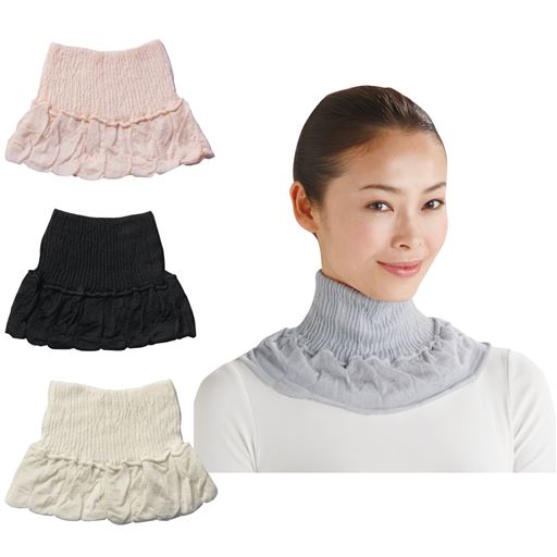 Made in Japan silk knitted neck warm cover Breathable collar cover False collar thin collar 20 new colors