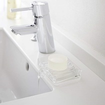 Japan Yamazaki Industrial Bevel Water Soap Box Dish Soap Tucket Cup Water Tray