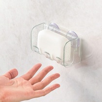 Japans Lower Village companies selling Japanese wall suction type water soap box convenient to take soap