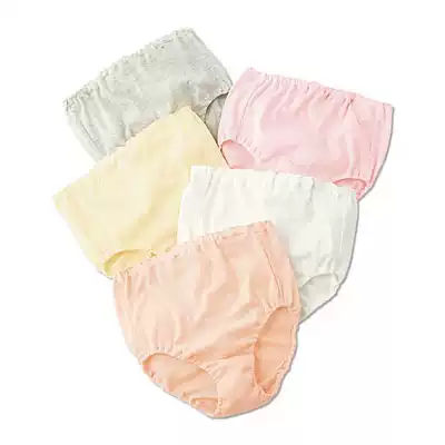 Japanese cecile underwear 5 sets of safety pants elastic band can replace breifs Cotton solid color