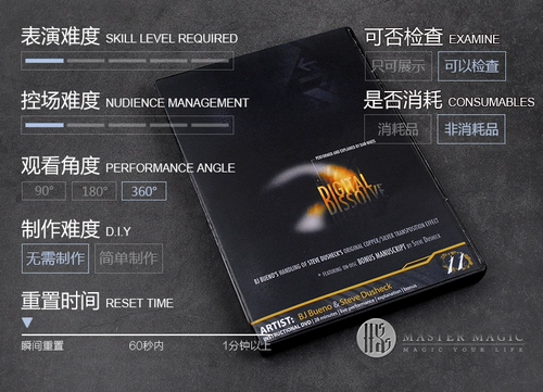 Шокирующая близкая -уличная магическая реквизита Danhuat Coin Beginner, сестра -In -Law, выбирая девушку -артефакт вибрато