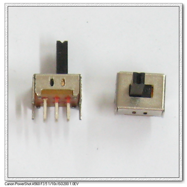 Microphone switch microphone switch dual-link switch display Mai 6 foot switch G7 black handle length 7 mm