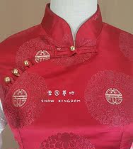 Ms. Sulaksia Tibetan Tibetan-style Tibetan gown Tibetan gown Guozhuang performance national shirt vest