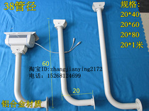 Surveillance camera fence bracket Wall Mount security accessories aluminum alloy L-type duckbill universal joint large