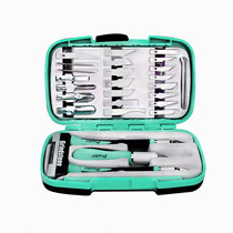 Taiwan Baogong PD-395A 30-piece engraving knife combination Engraving knife engraving knife Wood carving craft tool set