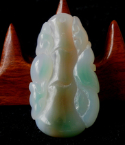 No 0808025 Natural Agate Ruyi section high jade pendant Hanging pendant pendant large pendant