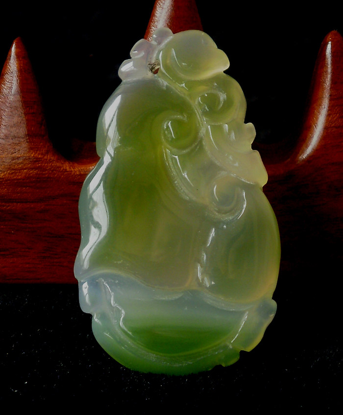0808024 Natural Manau Fu Shouyi Hang Chain Jade Pendant Item Pendant Jade Pendant Jade Pendant Ornament Pendant Trappings Pendant-Taobao