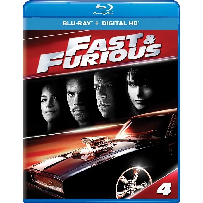 Blu-Ray Movie Disc Fast & Furious 4 (2009)