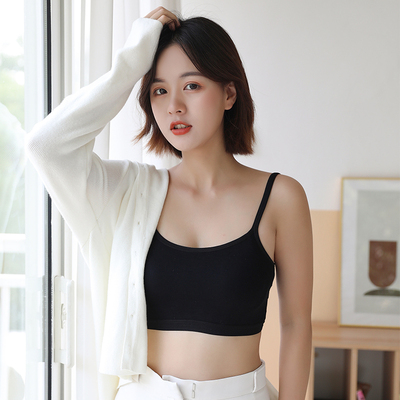 【千优米】无钢圈吊带文胸