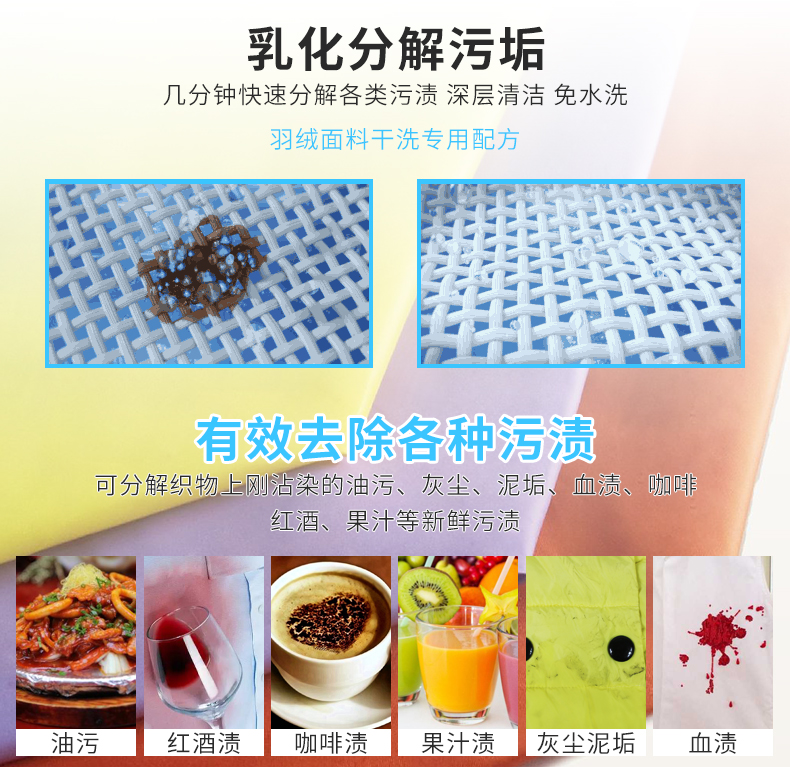 Ba chai áo khoác khô chất giặt khô miễn phí giặt đồ gia dụng chất tẩy rửa quần áo dùng một lần để bôi trơn vết bẩn - Dịch vụ giặt ủi nước tẩy cho quần áo màu