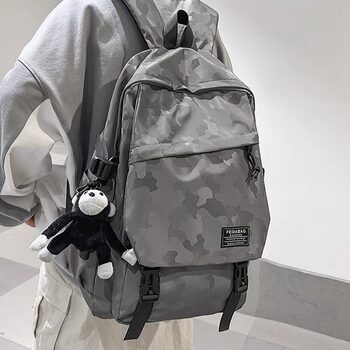 Schoolbags for Junior High School Boys and Primary School Students 2025 New Model Sixth Grade Large Capacity Backpack Men's High School Student Backpack Men