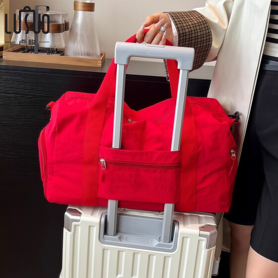 Luggage Bag, Travel Bag, High-End, Lightweight, Large Capacity, 2026 New Style, Black, Fashionable Short-Distance Business Trip Luggage Bag for Women