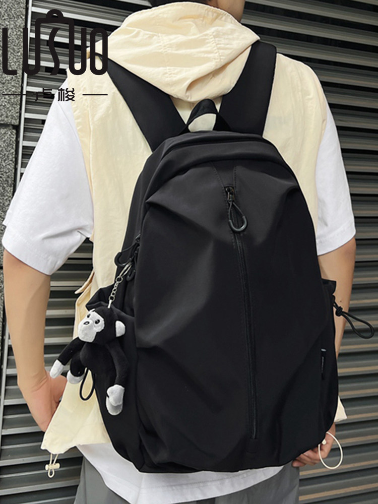2025 New Outdoor Casual Lightweight Travel Backpack Simple Men's Backpack Niche Design Travel Mountaineering Bag