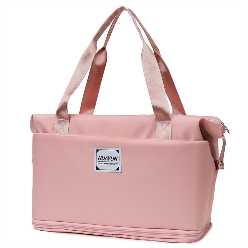 Travel Bag Can Be Attached to the Trolley Case, an Additional Luggage Bag with Large Capacity, a Must-Have Travel Accessory, Lightweight and Convenient for Women