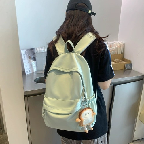 Рюкзак, сумка через плечо, высококачественный тонкий мятный светло-зеленый зеленый ранец, для средней школы