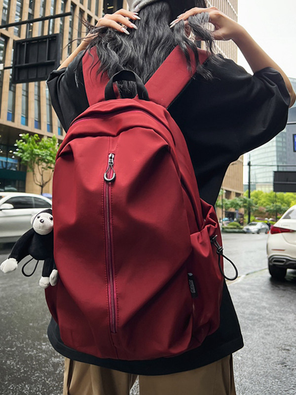2025 New Outdoor Casual Lightweight Travel Backpack Simple Men's Backpack Niche Design Travel Mountaineering Bag