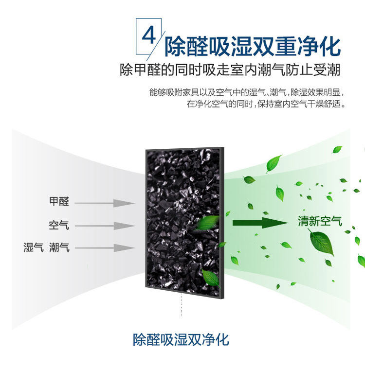 绿之源 车家两用 除甲醛异味竹炭包 50g*40包 图8