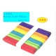 Nhật ký màu kem que popsicle dính trẻ em tự làm mô hình vật liệu thủ công dụng cụ mẫu giáo dải gỗ - Công cụ tạo mô hình / vật tư tiêu hao