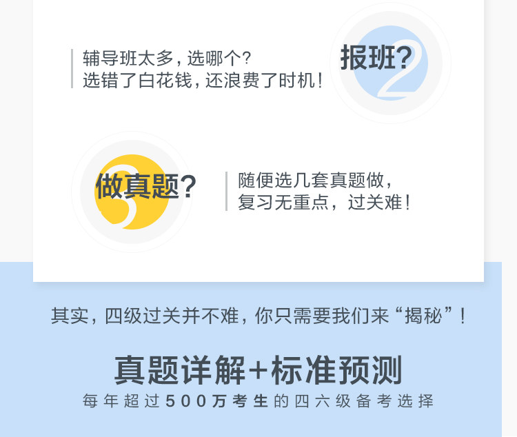 下单减2018年6月星火英语四级真题试卷含201