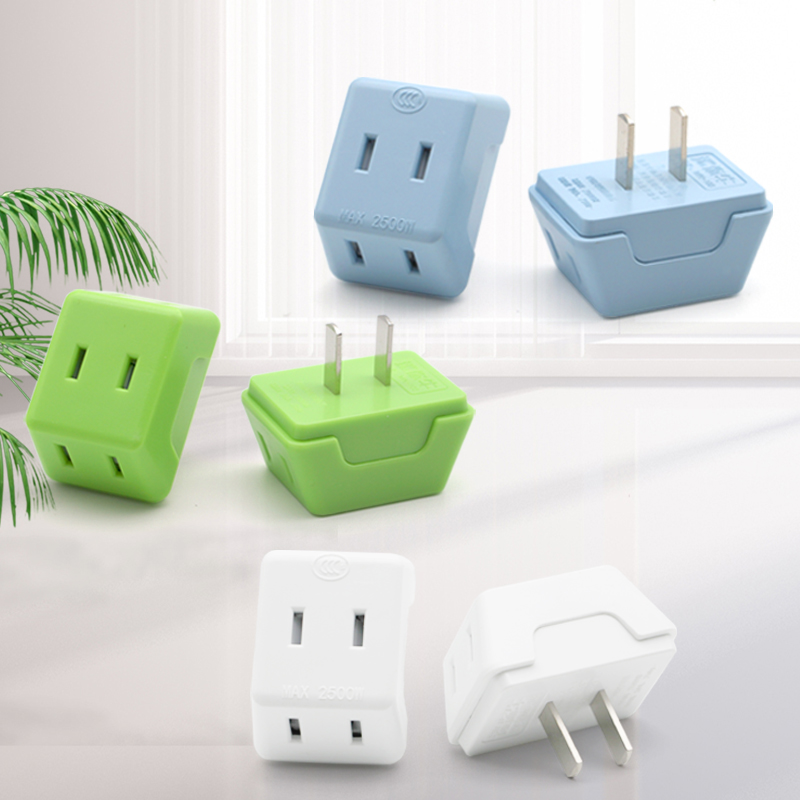 One-turn Three-Extension Plug Mini Wireless Portable Multi-Function Mobile Phone Charging Household Porous Extension Socket