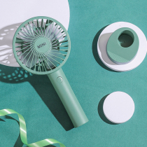 Handheld desktop standing fan student dorm room for portable USB rechargeable Three-gear wind carry with you