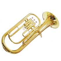 Eternal YONGHENG Three-key tenor horn in B flat Balidon Gold Beginners performance test