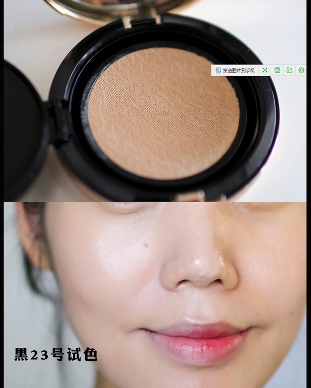Missha bí ẩn đôi lưới nước nhẹ tinh chất đàn hồi cushion BB cream phấn nền trang điểm nude che khuyết điểm dưỡng ẩm Pony khuyên dùng power perfection