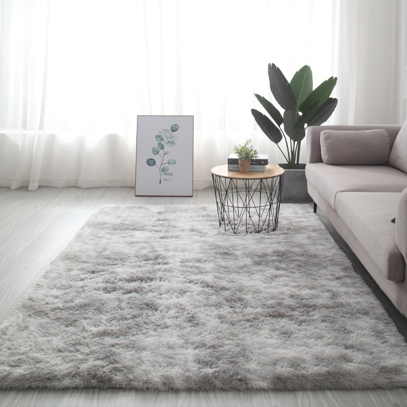 Living room carpet bedroom Plush houssehold blanket floor mat