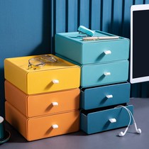 Desktop drawer storage box large capacity stationery rack storage box small box finishing cabinet dormitory artifact