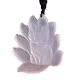 Natural Pink Crystal Peach Blossom Fox Fairy Big Tail Pendant