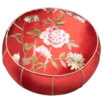 New Chinese style sitting pillow meditation cushion sofa cushion living room lazy cushion floor futon carpet backrest coffee table cushion