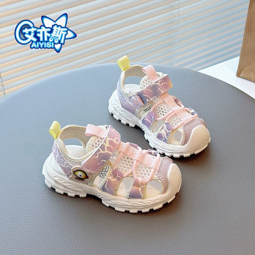 Летние детские сандалии для мальчиков, детская сумка, детская обувь, 1-2-3-4-5 лет