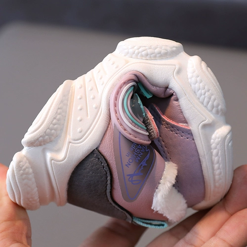 Демисезонная детская флисовая обувь для мальчиков, 1-5 лет