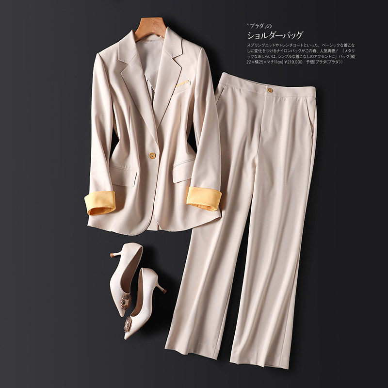 R Single Spring and Summer Commuter JU Yang Ratio American Suite Female Fashion Sensor Professional temperament