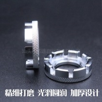 Manufacturer hardness molybdenum steel bicycle spoke wrench mountain bike wire wrench ring adjustment tool black