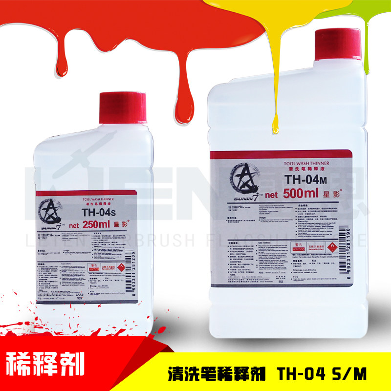 Star Shadow TH-04s M Wash Pen Liquid Model Lacquer Wash Pen Liquid 250ml 500 Ml Spray Pen Cleaning Agent