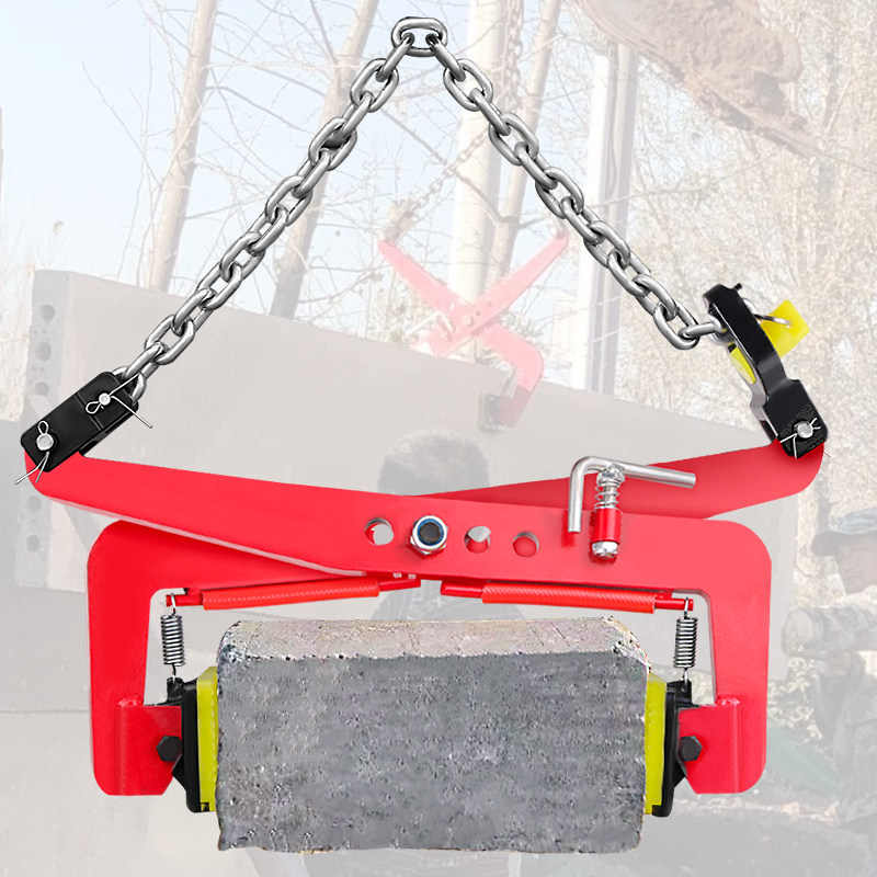 Stone clamp hanging clamp road along stone carrying mounting tool hoisting deaper marble clamp cement slate clamp