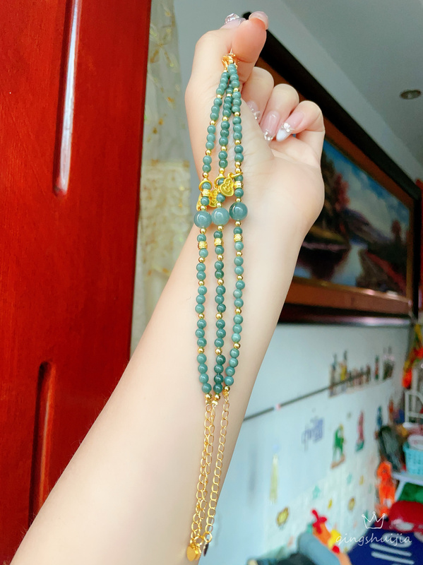 Pure Natural Blue Water Jade Bracelet, Simple and Versatile, Chinese Style Bracelet. Pure Natural Blue Water Jade Bracelet, Simple and Versatile, Chinese Style Bracelet.