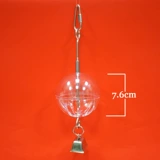 CAITEC Фора для бренда American Paradise Bird на Bell Ball Parrot Утечка Food Toy подходит для маленьких и средних попугаев