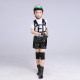 Children's Oil City Cool Kids Performance Costumes Children's Day Performance Outfits Little Lotus Style Boys and Girls Children's Roller Skating Outfits for Girls