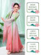 Children's Dance Costumes for Classical Dance Performances, Spring and Autumn Hanfu Props, Warm and Vibrant Performance Outfits