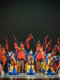 Chopstick Dance Children's Performance Costume Mongolian Dance Performance Prairie Chopstick Dance Props Boys and Girls Ethnic Dance Costume
