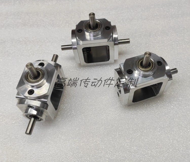 Right Angle Transmission Variable-speed Umbrella Tooth Reduction Box 1: 1 Axis diameter 6 gearcase corner Corner Instrumental Small T Cross Commutators-Taobao