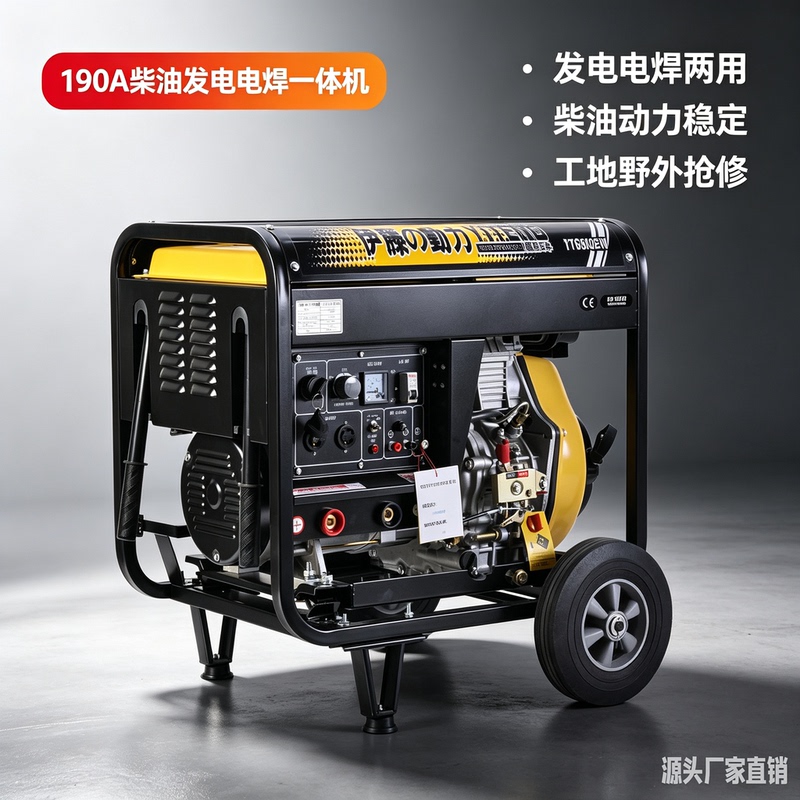 Ito Diesel Generator Welding Machine Yt6800Ew Mobile Diesel Generator and Welding All-In-One Machine Yt280A 400Ew