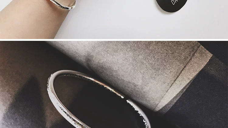Phiên bản tiếng Hàn của vòng tay đơn giản dành cho sinh viên Châu Âu và Mỹ Vòng tay nữ boho nữ bạn gái đeo tay trang sức hoang dã thời trang mở vòng thạch anh tóc vàng
