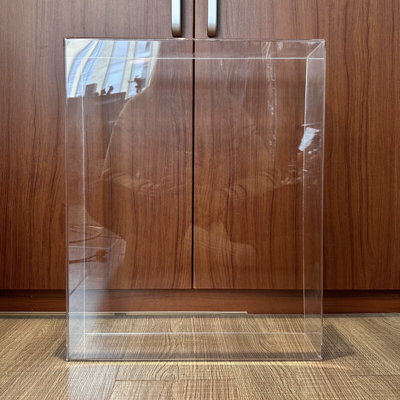 Small Cannon Treasure Vault All-In-One High-Transparency Acrylic Display Box Transparent Three-Dimensional Painting Dust Cover Storage Cover Small Cannon Treasure Vault All-In-One High-Transparency Acrylic Display Box Transparent Three-Dimensional Painting Dust Cover Storage Cover